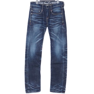 DEETA KURT デニムパンツ サイズ27 インディゴ DTA-002 ディーティーエー カート denim pants