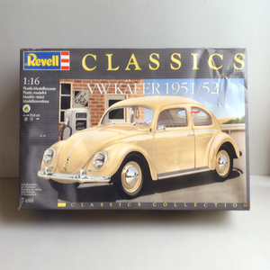 Revell 1/16 フォルクスワーゲン ビートル　未組立　クラシックコレクション VW KAFER 1951/52 プラモデル