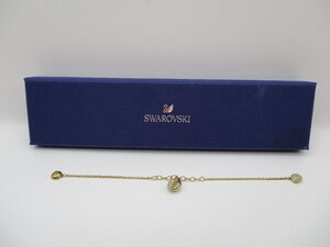 【美品中古】スワロフスキー　SWAROVSKI　ブレスレット　ゴールド色SV925　B-ZERO1　ビーゼロワン