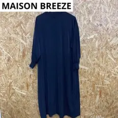 p240706-1 MAISON BREEZE ワンピース　フリーサイズ