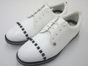 新品！G/FORE Ladies Stud Cap Toe Golf Shoes (G4LC19EF05) 7.5 (24.0cm)