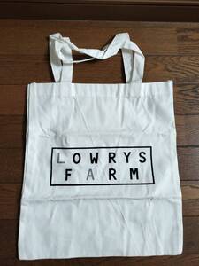 付録 LOWRYS FARM ローリーズファーム 布製トートバッグ 未使用 (50)