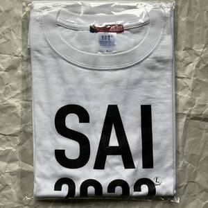 ACIDMAN presents SAITAMA ROCK FESTIVAL SAI 2022 オフィシャルグッズ　ロゴTee／white Lサイズ