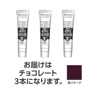 【3本×5セット】 ターナー色彩 アクリルガッシュ 20ml 38チョコレート TURNER108444X5 /l