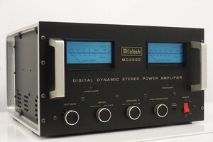 ■□McIntosh MC2600 パワーアンプ マッキントッシュ 正規品 元箱付□■027636004Wm□■