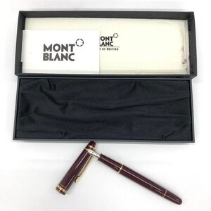 MONTBLANC モンブラン　万年筆 MEISTER STUCK マイスターシュテュック ペン先14K　ケース付属【CLBA9037】