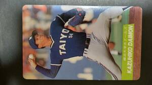 カルビープロ野球カード 92年 No.72 大門和彦 大洋 横浜 1992年 ⑤ (検索用) レアブロック ショートブロック ホログラム 金枠 地方版