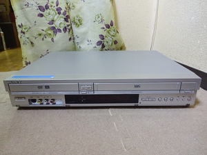 SONY／ソニー　 VHS/DVDレコーダー　RDR-VX30 (VHS→DVD化OK)　 一応動作品ですが　