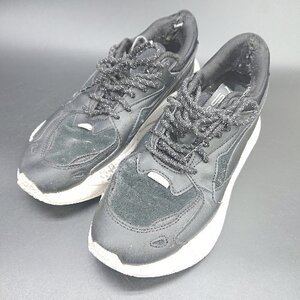 ◇ Θ PUMA プーマ RS-Zシルエット 382751-01 スニーカー サイズ24 ブラック レディース E