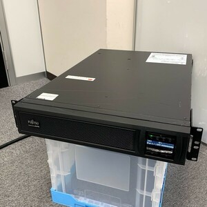 @S1672 現状品 保証無し 高機能無停電電源装置 Fujitsu APC Smart-UPS X3000/PY-UPAC3K(FJX3000RMLV2U) バッテリー交換期日Sep(9月)-2024