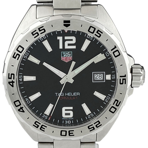 タグホイヤー TAG HEUER フォーミュラ 1 WAZ1112 腕時計 SS クォーツ ブラック メンズ 【中古】