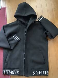 in the attic homme インジアティック オム ブルゾン ジャケット Sz.3Lメンズ 黒美品　