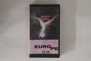 輸入VHS Emerson Lake & Palmer Europe 72 74 NONE NOT ON LABEL /00300