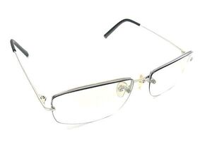 ■美品■ Calvin Klein カルバンクライン 7356 58□16 サングラス メガネ 眼鏡 メンズ レディース シルバー系 DF5500