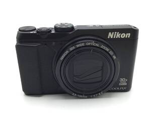 EE60■【通電/動作/精度未確認】Nikon COOLPIX S9900 ニコン クールピクス ブラック バッテリー付 デジカメ 現状品 ジャンク品 