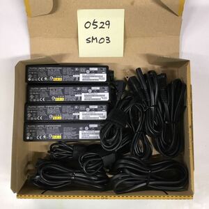 （0529SM03）送料無料/中古/FUJITSU 富士通 フジツウ/FMV-AC327(PXW1931N)/19V/3.16A/純正 ACアダプタ 4個セット