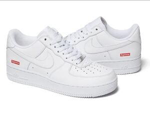 25.0cm Supreme Nike Air Force 1 Low シュプリーム ナイキ エアフォース ロー white ホワイト 白 