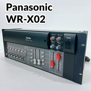 パナソニック RAMSA ラムザ オーディオ コンパクトミキサー WR-X02