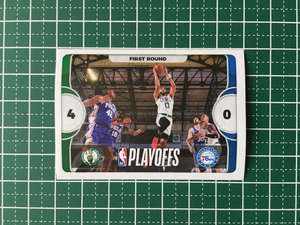 ★PANINI 2020-21 NBA STICKER & CARD COLLECTION #61 BOSTON CELTICS vs PHILADELPHIA 76ERS［2020 NBA PLAYOFFS］★