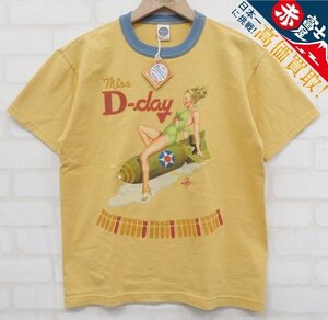 8T5630【クリックポスト対応】未使用品 TOYS McCOY Miss.D-DAY 半袖Tシャツ TMC2141 トイズマッコイ