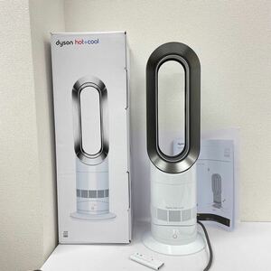 ほぼ未使用 2024年製 ダイソン dyson Hot+Cool セラミックファンヒーター AM09 ホワイト ホット＋クール 取説 元箱