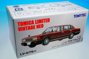 TOMYTEC TOMICA LIMITED VINTAGE NEO LV-N75a NISSAN CEDRIC 4 DOOR SEDAN S=1/64