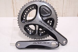 ★SHIMANO シマノ FC-9000 DURA-ACE 170mm 50/34T 2x11s PIONEER 右足計測パワーメータークランクセット BCD:110mm リコール点検済