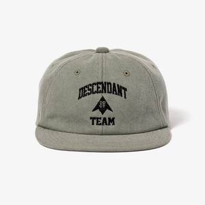 希少★新品本物【OLIVE】★TEAM COLLEGE CAP チームカレッジ キャップ アーチロゴ 正規店購入 ディセンダント 限定品 入手困難 DESCENDANT 