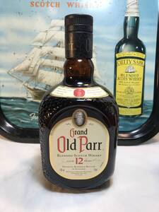 入手困難　新品 旧ラベル　正規品 mdh 未開栓 Old Parr（オールド パー）12年 40% モエ　ヘネシー750mlスコッチウィスキー