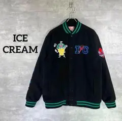 『ICE CREAM』アイスクリーム (XL) スタジャン / LEFLAH初期