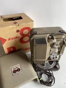 ⑰t167◆KOWA OPTICAL WORKS◆プロジェクター Kallo8 Projector 映写機 アンティーク コレクション 昭和 レトロ 通電確認済み 箱付