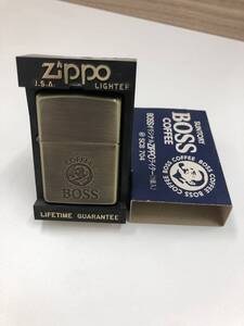 美品　Zippo ジッポ　ライター サントリー BOSS COFFEE 