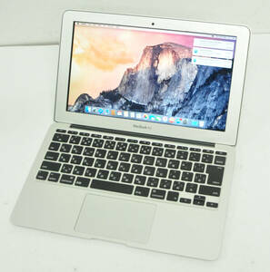 ♪ APPLE MacBook Air A1465 ♪ Corei5-5250U メモリ4GB SSD:128GB カメラ Wlan MAC OS Sierra済