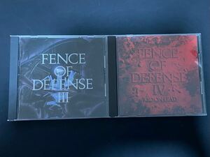 【2枚セット】FENCE OF DEFENSE（フェンス・オブ・ディフェンス）／FENCE OF DEFENSE III 2235 ZERO GENERATION、V TIME