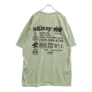 STUSSY ステューシー 24AW DNA TEE PIGMENT DYED GRANITE ピグメントダイ 半袖Tシャツ グラナイト 1905038