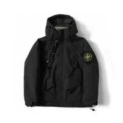 Stone Island ストーンアイランド 新機能ウインド十字コンパスロゴ ベルクロ グラフェン加熱コットン ジャケット