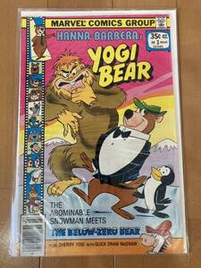 アメコミ 雑誌 アメリカンコミック ヨギベアー マーベル 本 USA ② marvel 海外 アメリカ 現地購入 yogi bear 漫画 レア 