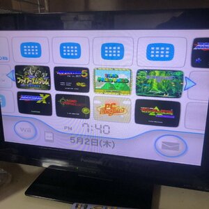 Y8-099八 Wii 本体 白 ダウンロード ロックマン5 X クロノトリガー PC原人 ゼルダ FF 等 内蔵 RVL-001(JPN) ウィー 愛知 60サイズ