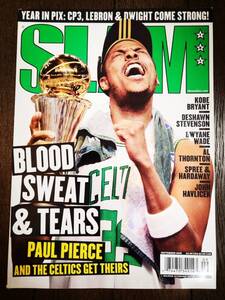 2008 September SLAM MAGAZINE #121 PAUL PIERCE / スラム 雑誌 ポール ピアース Jordan, Nike, Adidas NBA Basketball