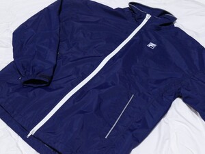 ★CFA41★サンプル品★FILA GOLF★フィラゴルフ★シンプルレインウェア 上下セット★L/NV