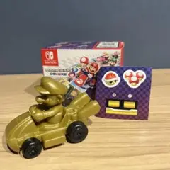 ハッピーセット　マリオカート ゴールドマリオ