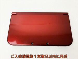 【1円】Newニンテンドー3DSLL 本体 メタリックレッド RED-001 任天堂 初期化/動作確認済 3DS LL E06-280rm/F3