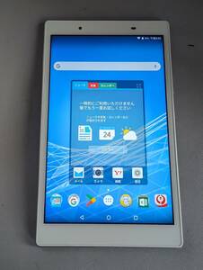 NEC ラヴィ LAVIE Tab E TE508/HAW 8インチ メモリー2GB ストレージ16GB ホワイト PC-TE508HAW Wi-Fiモデル タブレット　動作品