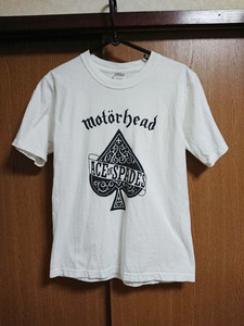 モーターヘッド Ｔシャツ 白 youthL(XS) motorhead ace of spades rudegallery照井ブランキー