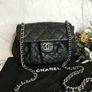 CHANEL シャネル【美品】チェーンアラウンド マトラッセ ショルダーバッグ