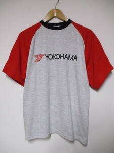 YOKOHAMA ヨコハマタイヤ ラグラン ロゴTシャツ 