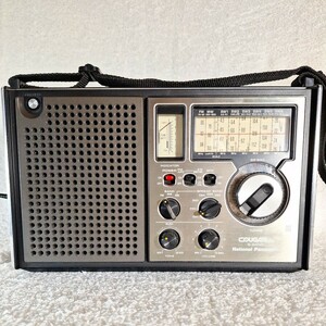 RF-1010 COUGAR/クーガー101 後期型 National/Panasonic BCLラジオ 古い為、ジャンク品扱い。