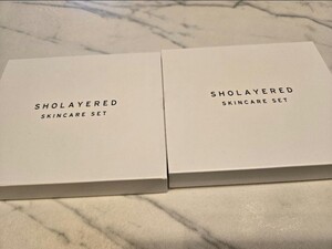 SHOLAYERED SKINCARE SET ２箱　ショーレイヤード