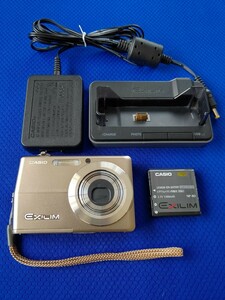 【中古品】動作品 CASIO カシオ コンパクト デジタルカメラ★EXILIM EX-Z500 ★美品