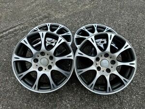 【中古】ROZEST　16インチ　6.5J　5H-PCD100　ホイール